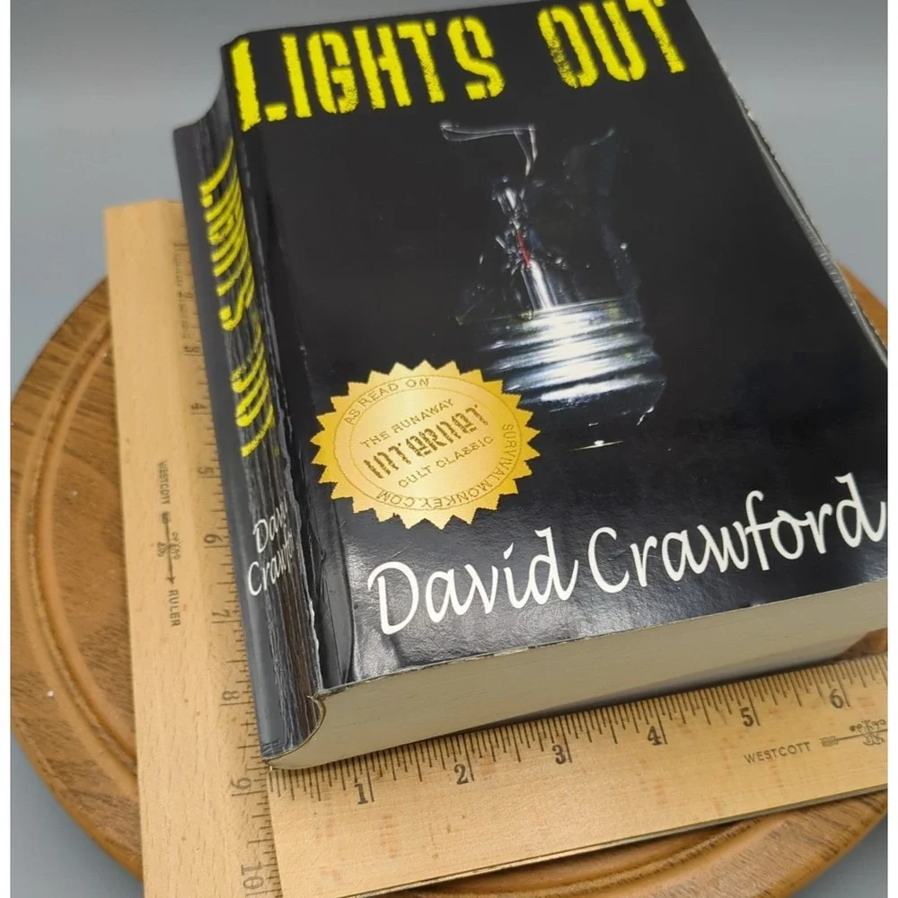 Lot of 2 - Lights Out - Collision Course‎ - by David Crawford - Two Paperpacks